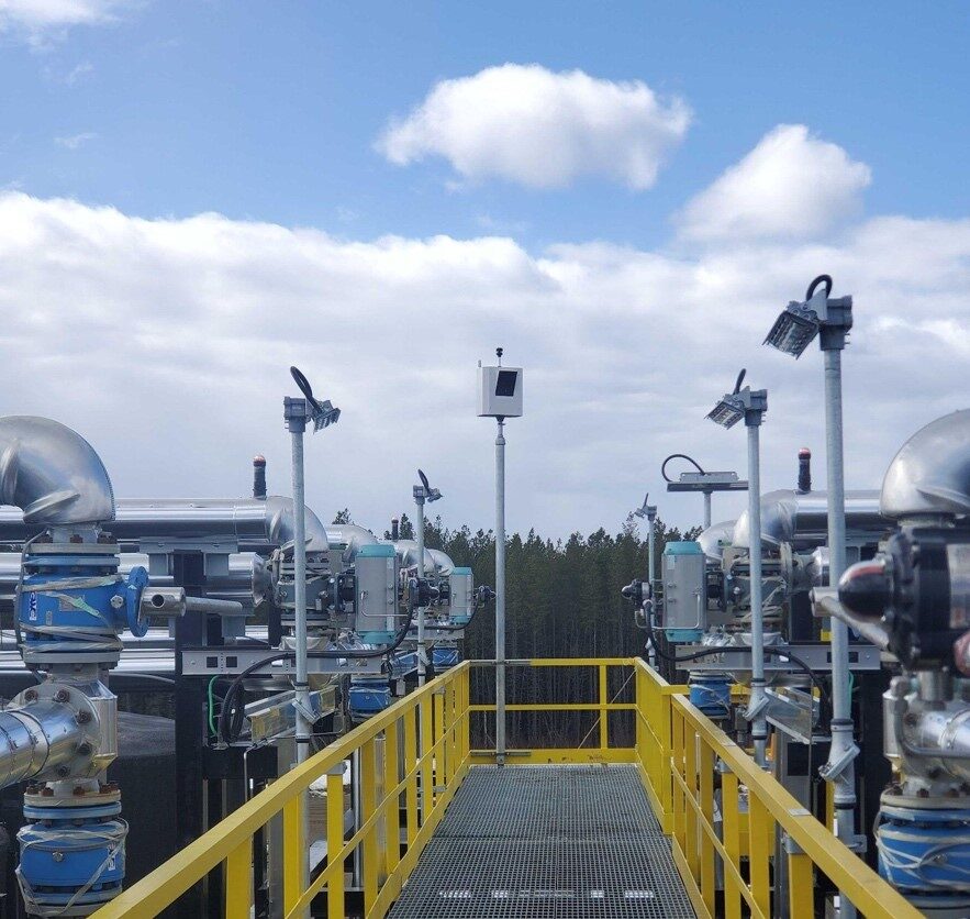 Kuva camera monitoring the NGIF ETC site