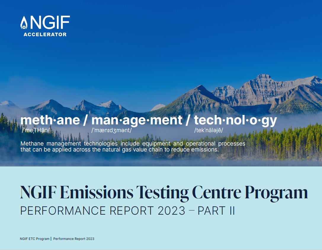 NGIF ETC Performance Report Cover Page